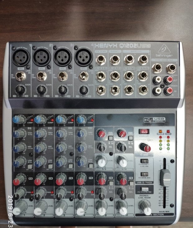 베링거 Q1202USB (XENYX Q1202USB) 믹싱기 드라이버 다운로드 경로 알려주세요! 지식iN