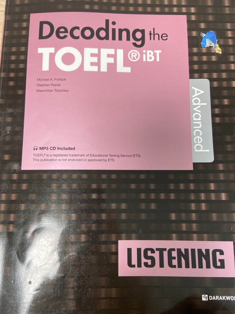 Decoding The Toefl Ibt Reading Advanced 