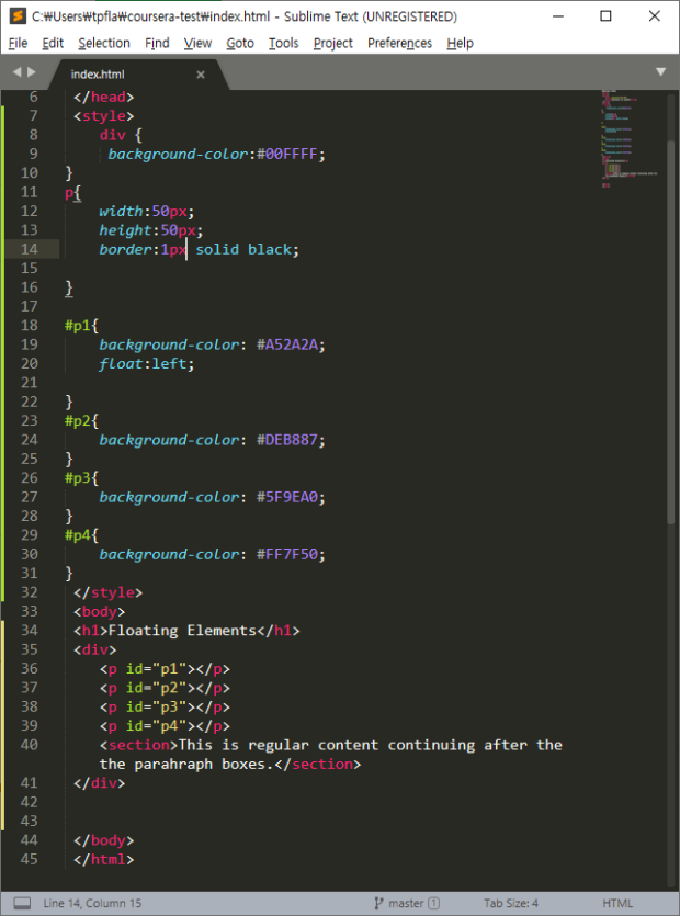 css float질문 지식iN
