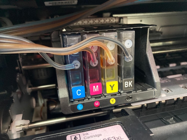 HP Officejet Pro 8710 카트리지 교체 지식iN