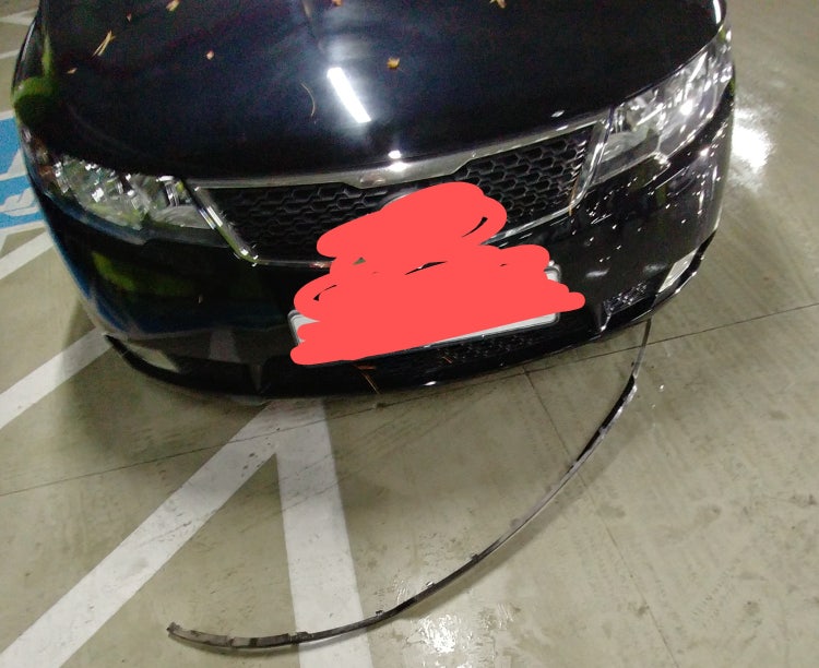 자동차 앞범퍼 고무패킹 문의 : 지식In