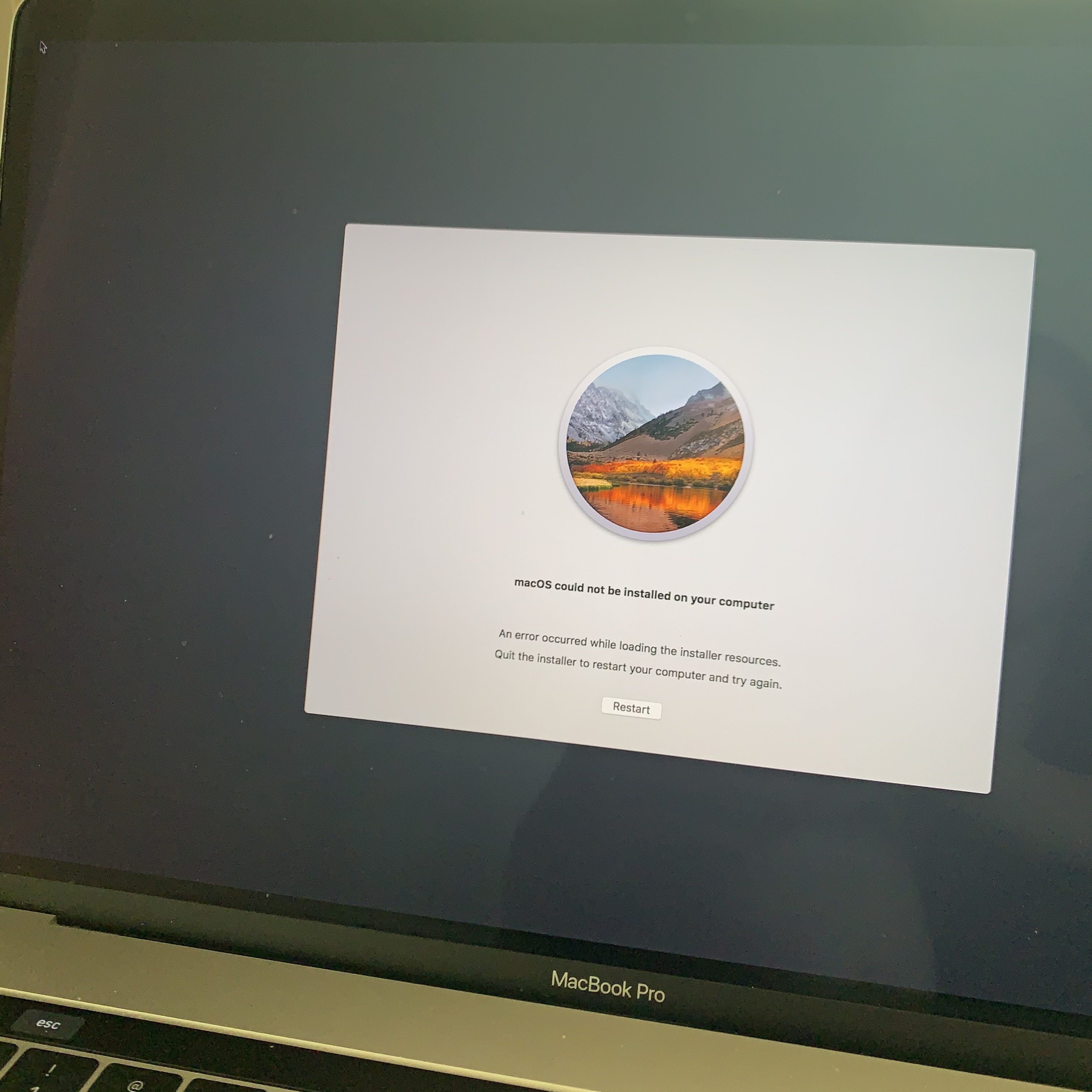 macos could not be installed on your computer hackintosh