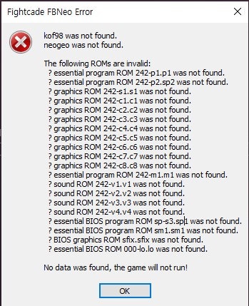 ggpo (fightcade2) 실행 에러 : 지식iN