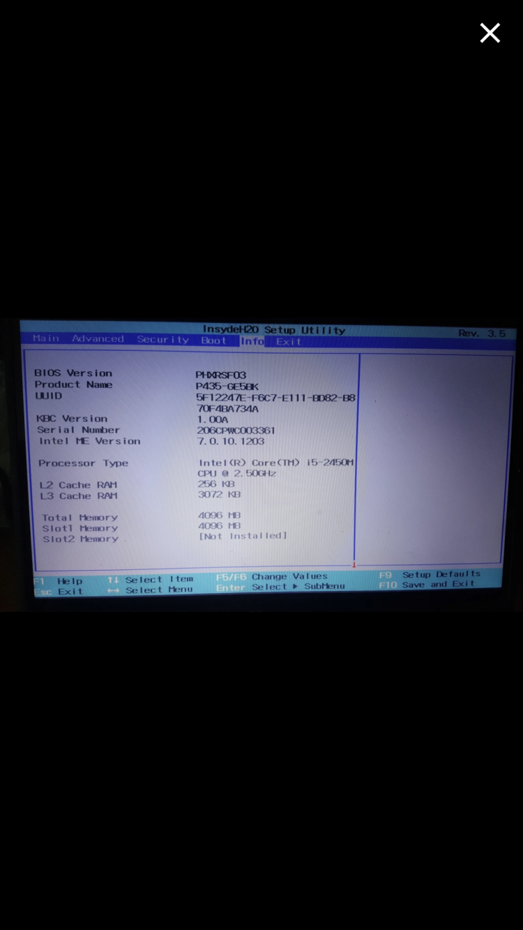 insydeh20 3.5 바이오스 : 지식iN