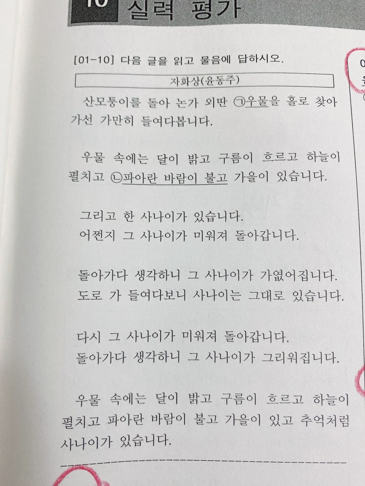 자화상 윤동주 : 지식iN