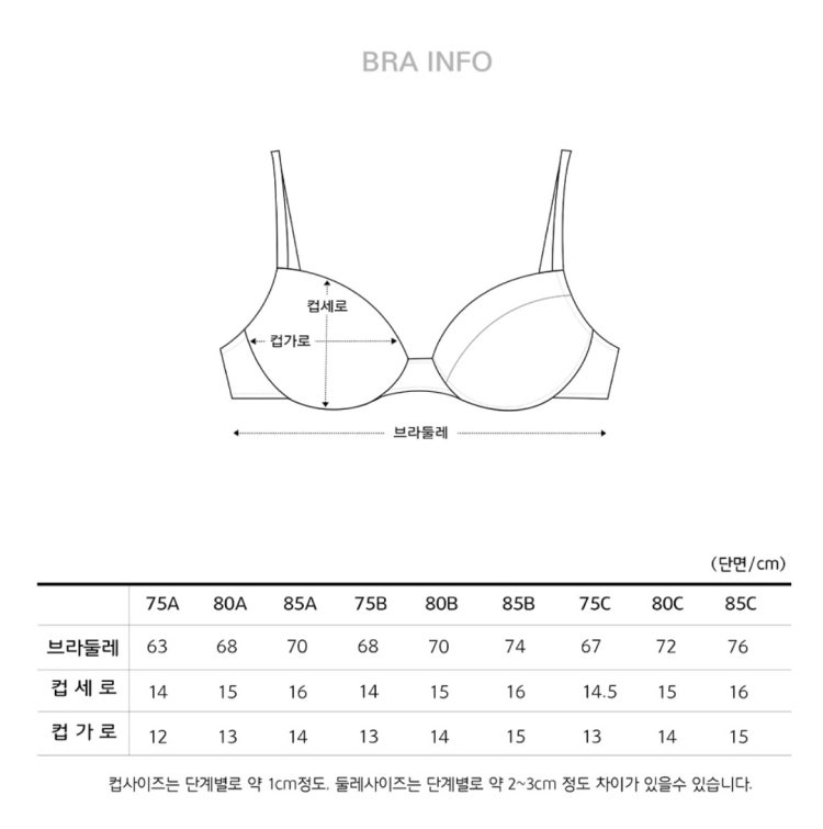 브라 사이즈 : 지식iN