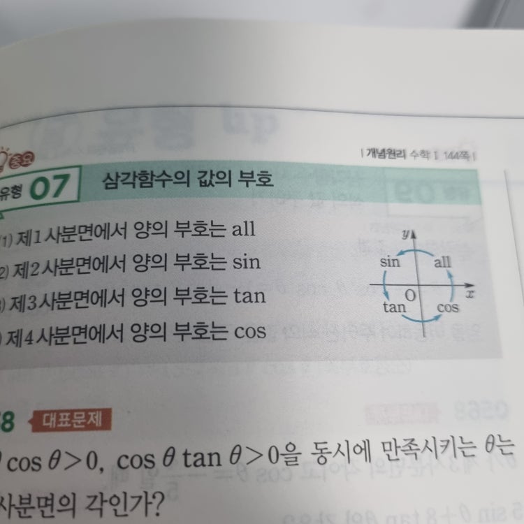 수1 삼각함수 값 부호 : 지식iN 수1 삼각함수 값 부호 : 지식In