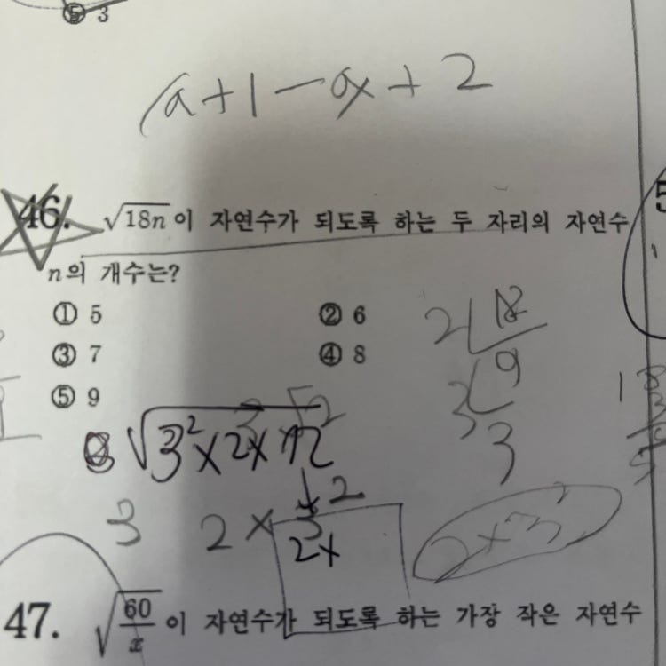 [나눈질문3] 중 삼 수하ㅏㄱ : 지식iN