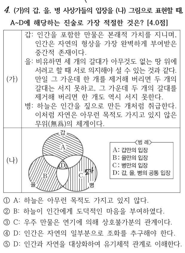 윤리와 사상 문제 좀 알려주세요ㅠㅜㅠ : 지식iN