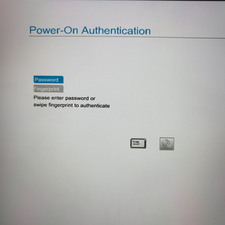 Hp 노트북 PowerOn Authentication 상태에서 비번초기화 방법 지식iN
