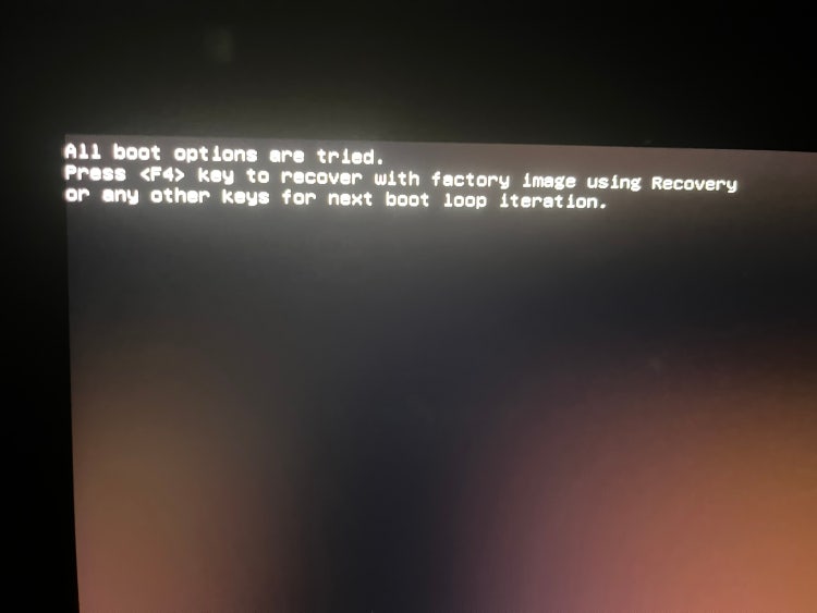 All boot options are tried samsung как исправить windows 10 64