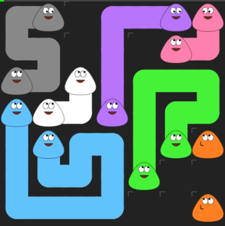 포우 pou 게임 선긋기 이거 정답 : 지식iN