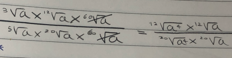지수법칙 계산 약분 : 지식iN