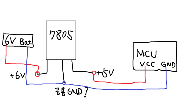 아두이노 7805 칩 질문 : 지식iN