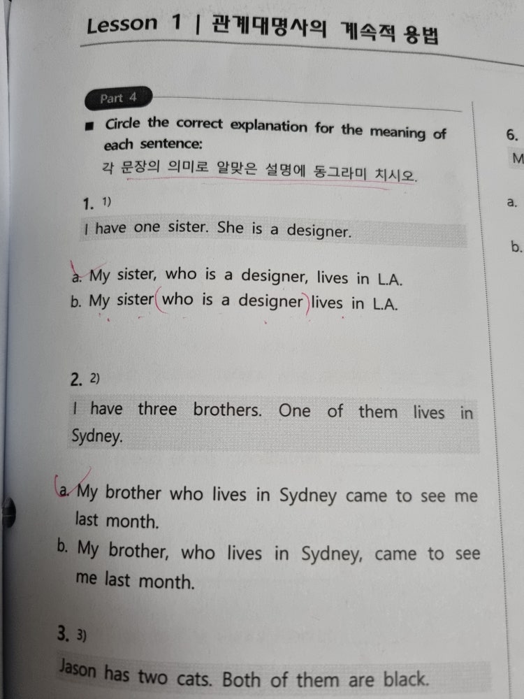 관계대명사 계속적 용법 공부하고 있는 : 지식In