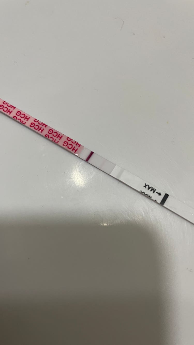 원포 임신테스트기 시약선? 임신? : 지식In