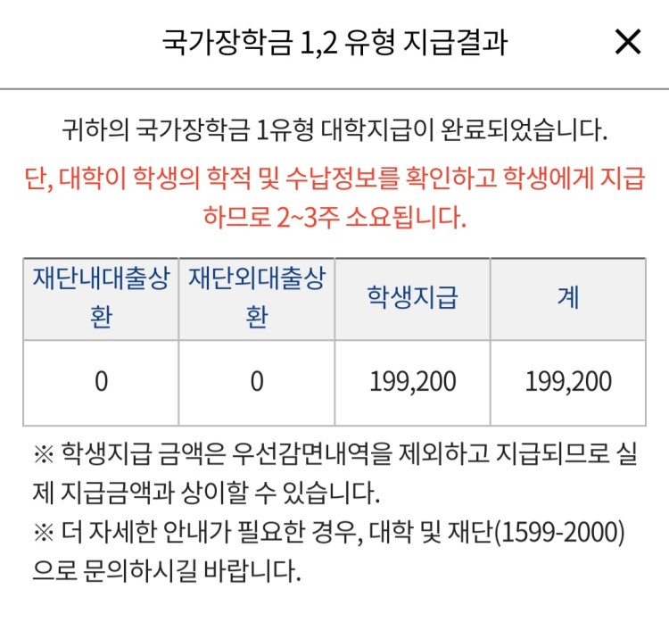 국가 장학금 1유형 질문 : 지식In