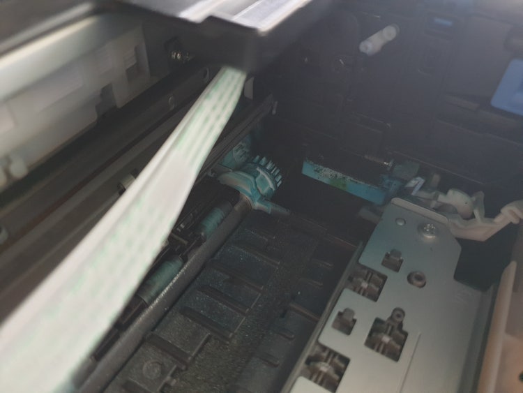 캐논 복합프린터 G4910 내부 정상인가요? : 지식iN