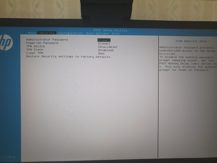 secure boot가 disabled에서 enabled로 바꾸는법 지식iN