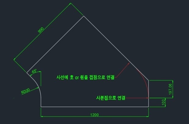 캐드(cad) 원(필렛, 호, 원) 그리기 질문 있습니다. : 지식iN 캐드(Cad) 원(필렛, 호, 원) 그리기 질문 있습니다. : 지식In
