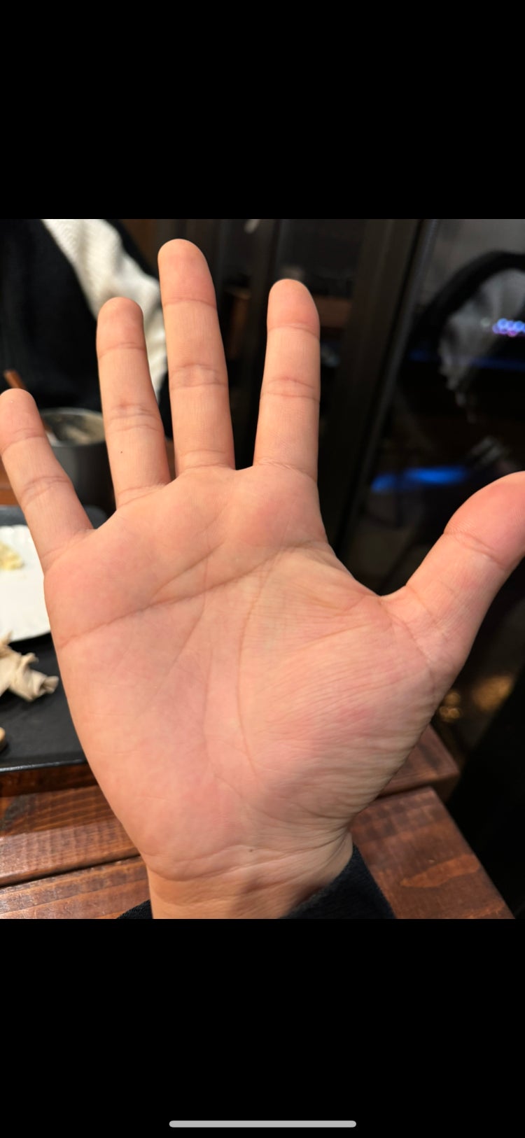이정도면 일자 손금 맞나요 ? : 지식In