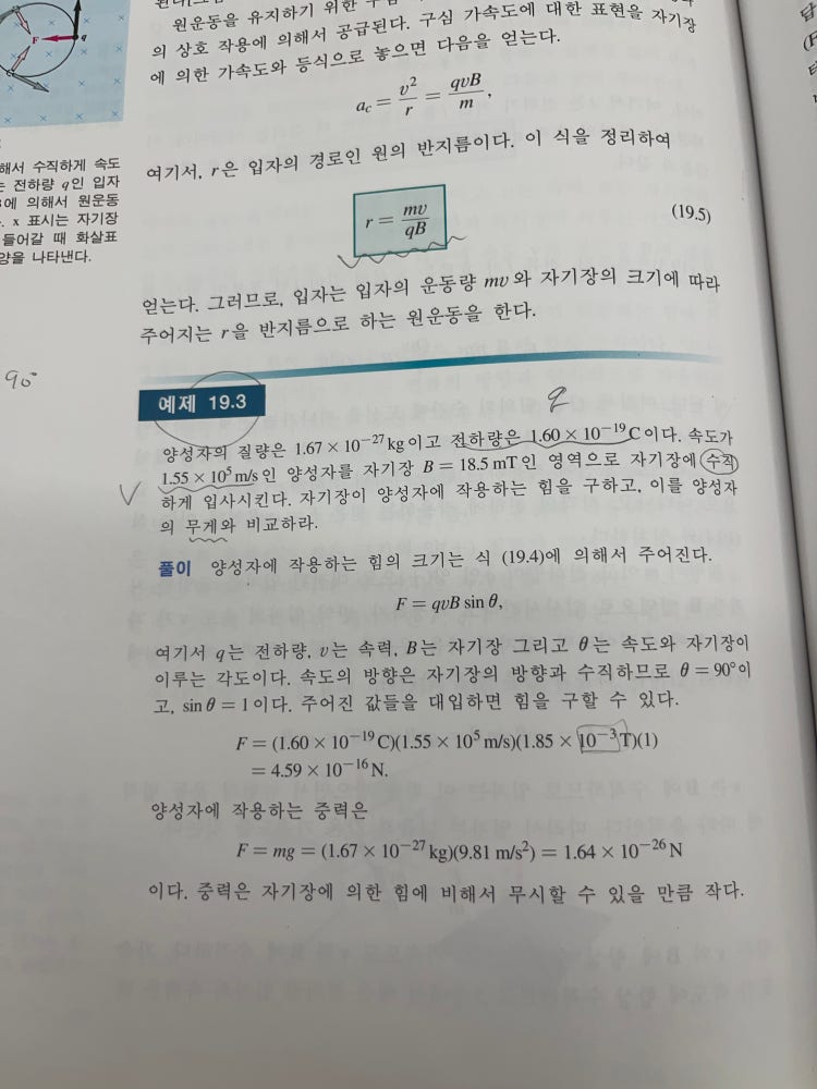양성자에 작용하는 힘 : 지식iN