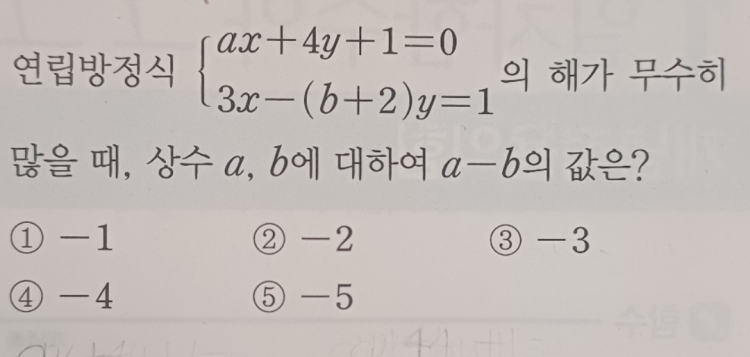 중2 수학 연립방정식 : 지식iN