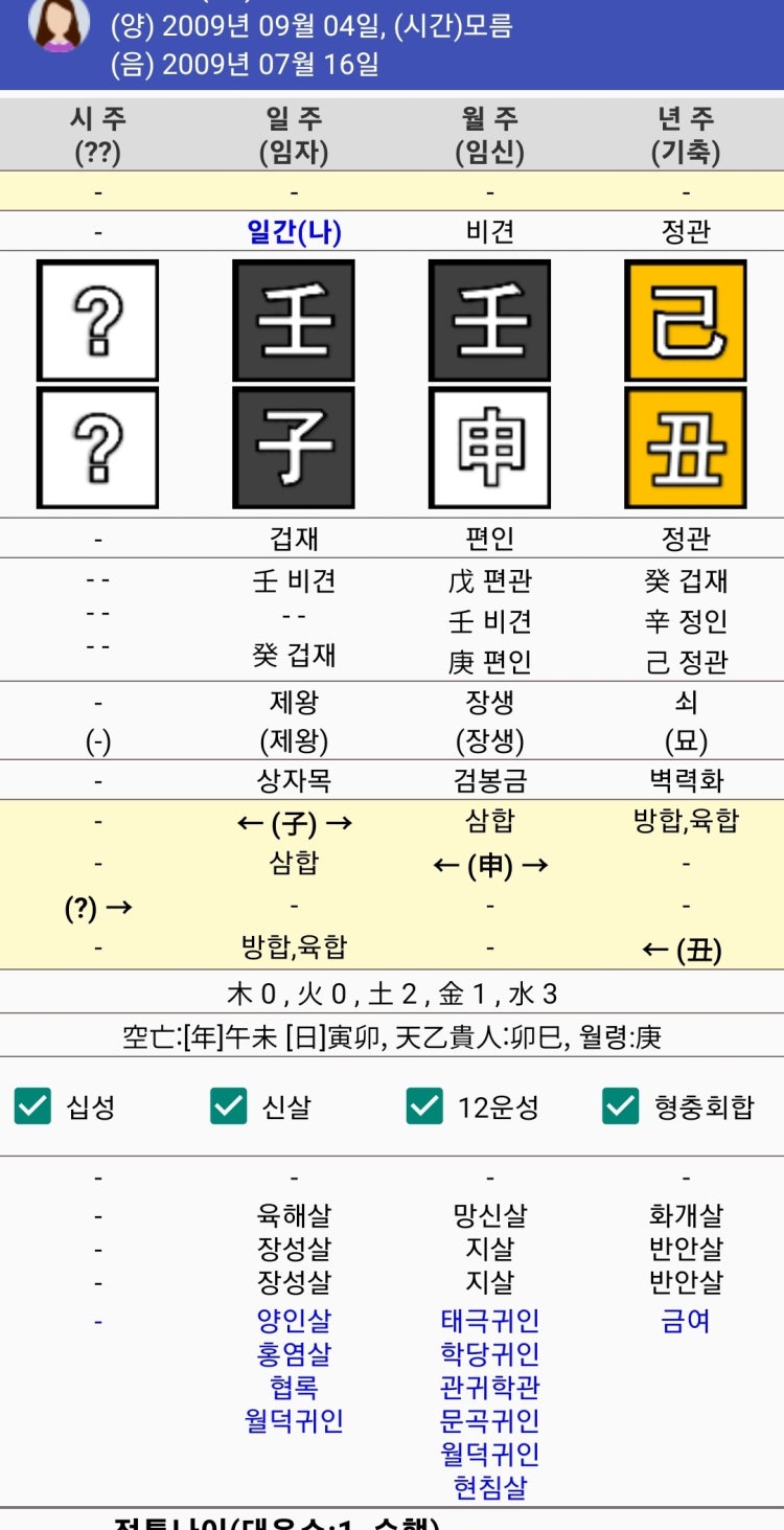 전 음,양 중에서 : 지식iN