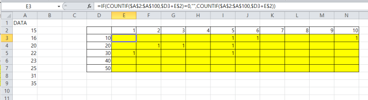 엑셀 기본데이터 X,Y 계산하여 표로 이동하는함수