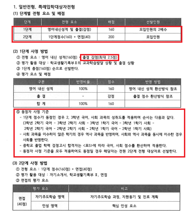 고양외고 가능할까요?