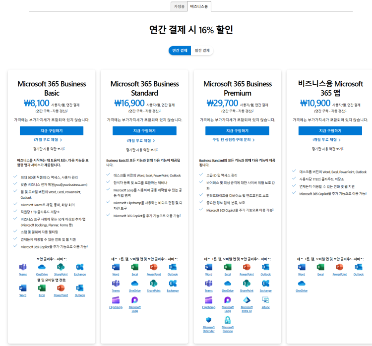 엑셀설치 등 회사 컴퓨터에 엑셀 등 설치하려고 하는데 만약 컴퓨터 두대면 각각에