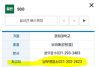 수원 900번 버스에 물건 두고내렸어요ㅠㅠ 경희대방면 2시 10분쯤에 곡반중 쪽에서 내렸는데그 버스 번호 알고싶어요ㅠㅠㅠ 어떻게찾나요?