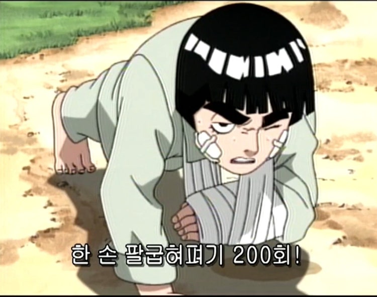 나루토 록리 이장면 몇화인가요? : 지식iN