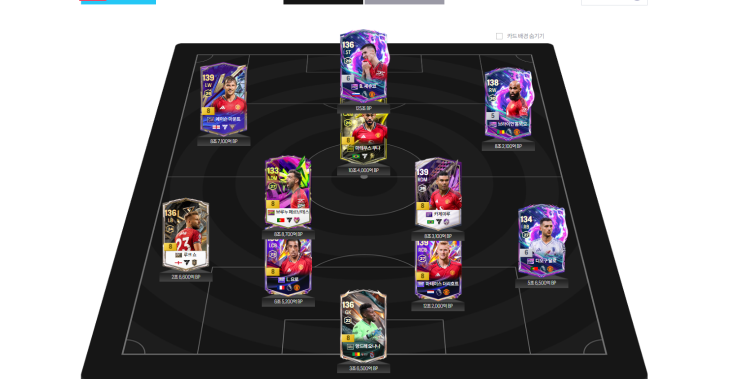 피파4 200조 맨유 현역 스쿼드 짜주세요