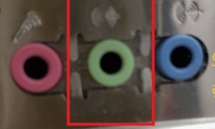 컴퓨터 이어폰 연결