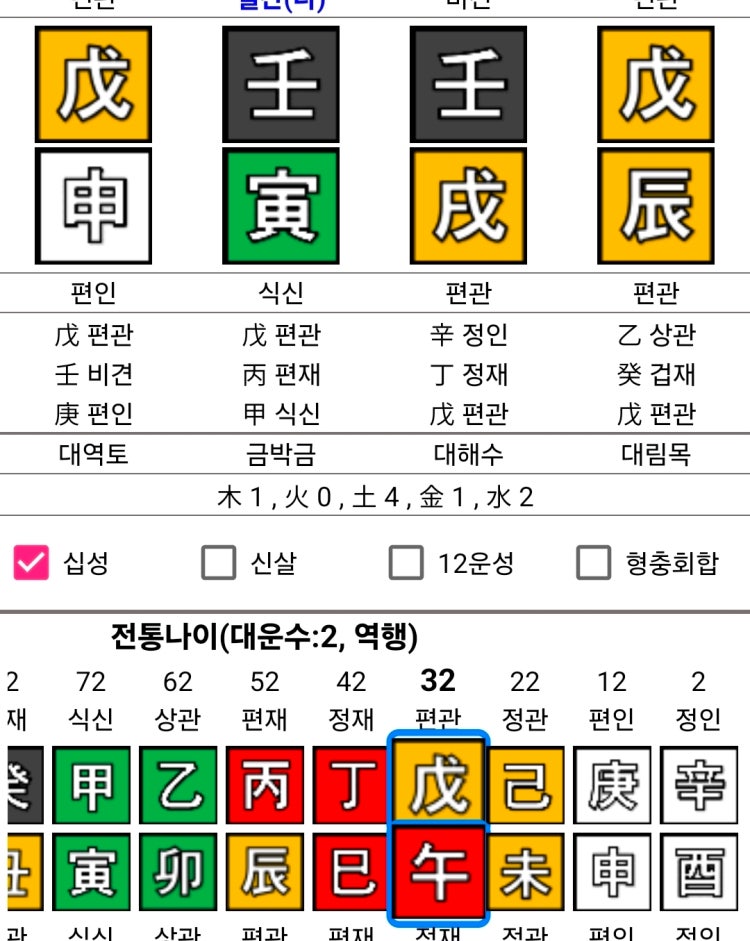 올해운세부탁드립니다 1988년 10월 14일 양력여자 16시 53