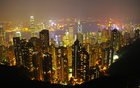 밤이 아름다운 홍콩으로 떠나요!
